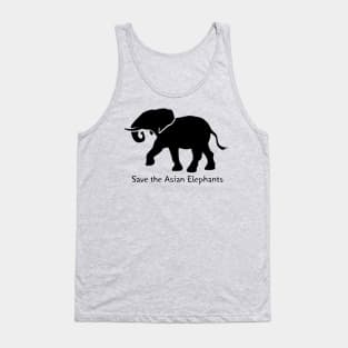 Save the Asian Elephants Tank Top